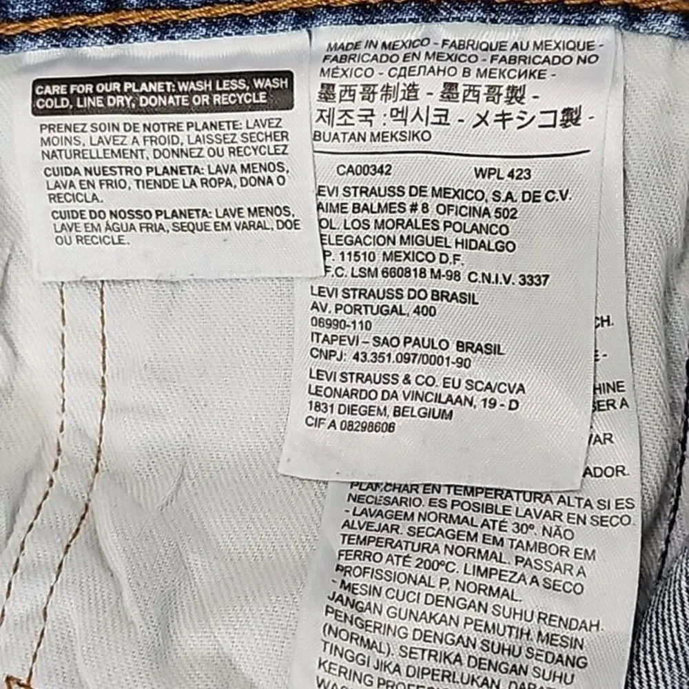 Y2K Levi's Men's/Women's 527 Jeans 29x30 Blue Boot Cut Medium Wash